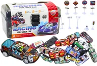 Samochody i pojazdy dla dzieci - Zestaw Autek Z Matą W Kuferku Resoraki Samochodziki - miniaturka - grafika 1