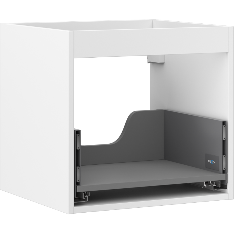 Mexen Box-A korpus szafki podumywalkowej 50 cm, 1 szuflada, biały mat - 91AX0-0500-470-1-01