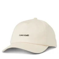 Czapki damskie - Czapka z daszkiem Calvin Klein Elevated Softs K60K611905 Dk Ecru PC4 - miniaturka - grafika 1