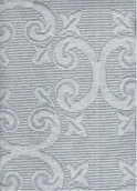 Narzuty - Greno Narzuta Żakard 220x260 Barok Popielata NA-ZAK-220-BAPP - miniaturka - grafika 1
