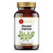 Suplementy naturalne - YANGO Yango Złocień Maruna 470 mg 90 k ból głowy YA419 - miniaturka - grafika 1