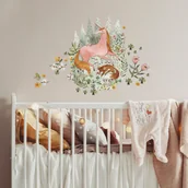 Naklejki na ścianę - Naklejka Dla Dzieci Jednorożec Rmk5167Gm - miniaturka - grafika 1