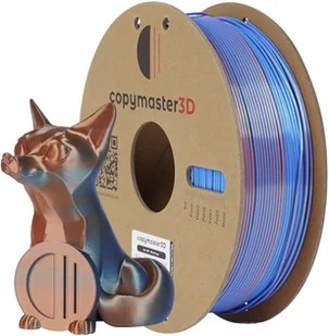Copymaster3D Duo-Silk filament for 3D printer, 1.75 mm, blue/orange 12461 - Filamenty i akcesoria do drukarek 3D - miniaturka - grafika 1
