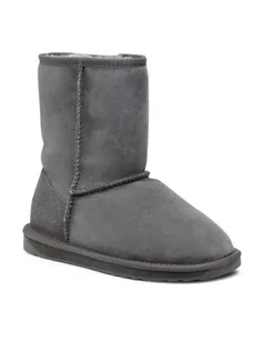 Śniegowce damskie - Emu Australia Buty Stinger Lo Charcoal W10002 Szary - grafika 1