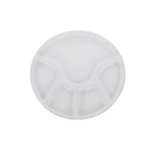Kela Annelie Biały Półmisek Talerz Do Fondue Ceramiczny - Miski i półmiski - miniaturka - grafika 1