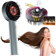 Masażery - Szczotka elektryczna do masażu Masażer Skóry głowy włosów Grzebień masujący - miniaturka - grafika 1