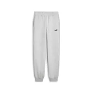 Spodnie rowerowe - PUMA ESS Small No. 1 Logo Comfort Spodnie dresowe z wysokim stanem FL cl Jasnoszary wrzosowy - miniaturka - grafika 1