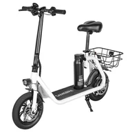 Hulajnogi elektryczne - SAMEBIKE SM-C01 Foldable Electric Scooter with Seat 350W Motor 36V 10 4Ah Battery 12 inch Tire 32km/h Max Speed 25km Range - miniaturka - grafika 1