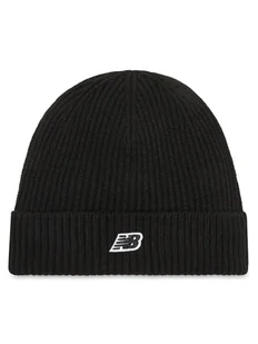 New Balance Czapka Winter Watchman Beanie Patch V3.0 LAH53008BK Czarny - Czapki damskie - miniaturka - grafika 1