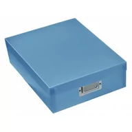 Pudła i pojemniki do przechowywania - Pudełko organizer A4 niebieskie - miniaturka - grafika 1