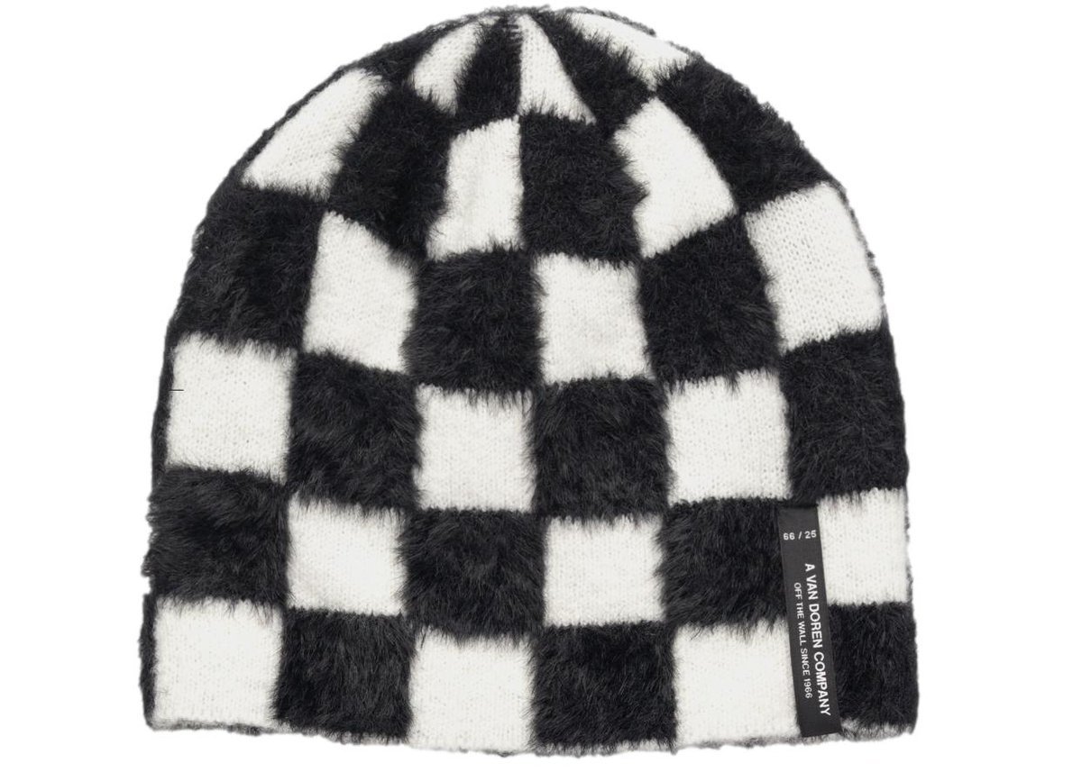 Czapka zimowa unisex VANS Plaimor Beanie Black/White VN000QAVY281