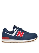 Buty dla chłopców - New Balance Sneakersy GC574NF Granatowy - miniaturka - grafika 1