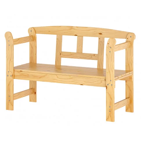 Mała ławka ogrodowa drewniana - Armina