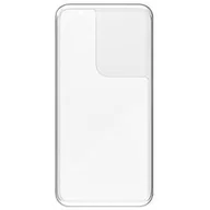 Etui i futerały do telefonów - Obudowa dla telefonów komórkowych Quad Lock Poncho na Samsung Galaxy S21 Ultra (QLC-PON-GS21U) przezroczysty - miniaturka - grafika 1