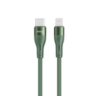 Kable USB - Dudao kabel USB Typ C - Lightning 65 W 1 m Power Delivery zielony (L6H green) - miniaturka - grafika 1