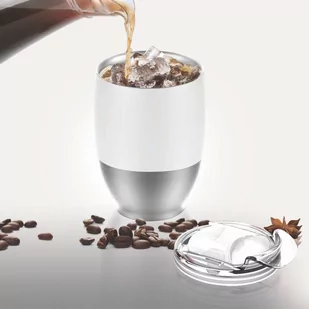 Kubek termiczny 295 ml Imperial Beverage Asobu - white - Kubki termiczne - miniaturka - grafika 4