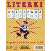 Gry planszowe - Adamigo Literki Układanka G - miniaturka - grafika 1