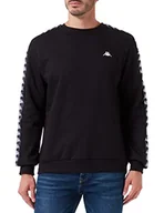 Bluzy męskie - Kappa Deutschland Męska bluza Kenn Men, Caviar, normalna - miniaturka - grafika 1