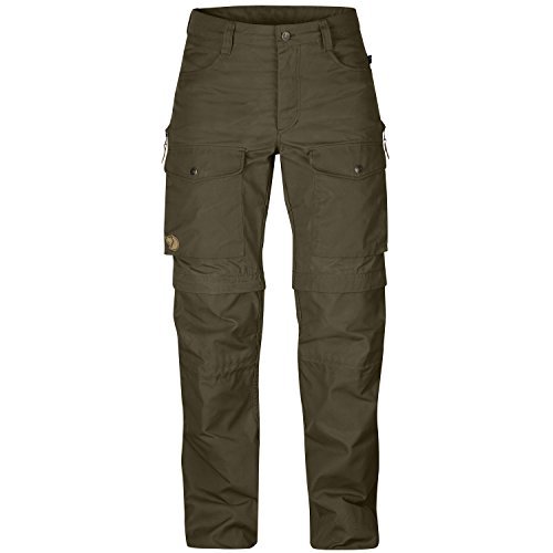 Fjällräven Damskie spodnie sportowe Gaiter No. 1 W zielony ciemnooliwkowy 42