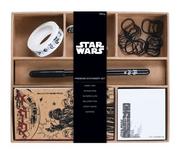 Przyborniki na biurko - Star Wars Japanese - papeteria zestaw na prezent 20x3x16,5 cm - miniaturka - grafika 1