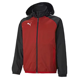 Kurtki i płaszcze dla chłopców - PUMA Dziecięcy sweter Teamliga na każdą pogodę JKT Jr unisex - grafika 1