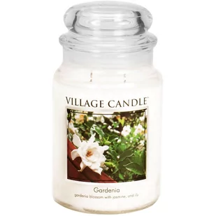 Duża świeca Gardenia Village Candle - Świece - miniaturka - grafika 1