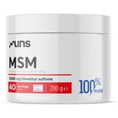 Stawy, mięśnie, kości - UNS MSM 200 g 5902497568573 - miniaturka - grafika 1