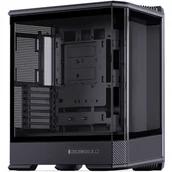 Obudowy komputerowe - Jonsbo D400 PC-Gehuse, Midi Tower, ATX, Tempered Glass - schwarz - miniaturka - grafika 1