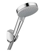 Zestawy prysznicowe - Hansgrohe Vernis Blend - Zestaw główki prysznicowej, 2 strumienie, uchwyt i wąż, EcoSmart, chrom 26278000 - miniaturka - grafika 1