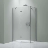 Kabiny prysznicowe - Bernstein Kabina prysznicowa narożna DX403 szkło 8mm - 90x90cm zawias lewy - miniaturka - grafika 1