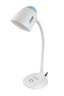 Lampy stojące - ELD110B Esperanza lampka biurkowa e27 electra niebieska - miniaturka - grafika 1