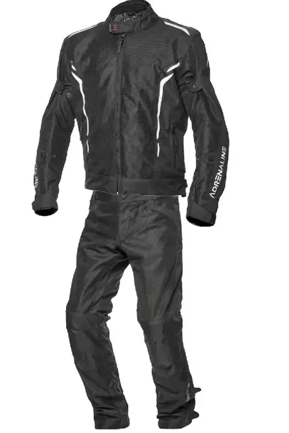 Kombinezon Motocyklowy Kurtka Spodnie Adrenaline Meshtec Czarny Xl