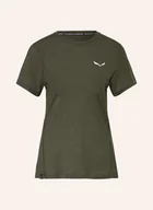 Koszulki i topy damskie - Salewa T-Shirt Puez Dry'ton gruen - SALEWA - miniaturka - grafika 1