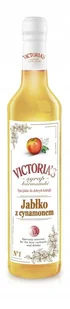 Syrop Barmański do drinków kawy Victoria Cymes - JABŁKO Z CYNAMONEM 490 ml - Syropy i koncentraty owocowe - miniaturka - grafika 1