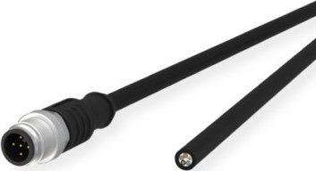 Triton Kabel czujnika/siłownika METZ CONNECT M12, kod A, wtyczka prosta M12 - wolny koniec kabla, nieekranowany, 5-stykowy, PUR, 10 m