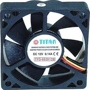Wentylator Titan TFD-6020M12B TFD-6020M12B - Wentylatory komputerowe - miniaturka - grafika 1