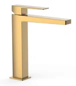 Baterie umywalkowe - Bateria umywalkowa TRES Slim Exclusive 24-K Matowe Złoto 20210303OM - miniaturka - grafika 1