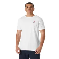 Koszulki męskie - Męska koszulka z krótkim rękawem Helly Hansen Shoreline T-shirt 3.0 white - M - miniaturka - grafika 1