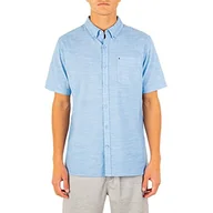Spodnie męskie - Hurley męska koszula M One&only 2.0 Woven S/S, niebieski, s - miniaturka - grafika 1