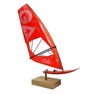 Model Windsurfingowy Tabou Dacurve + Ga Manic Red - Kolekcjonerskie modele pojazdów - miniaturka - grafika 1