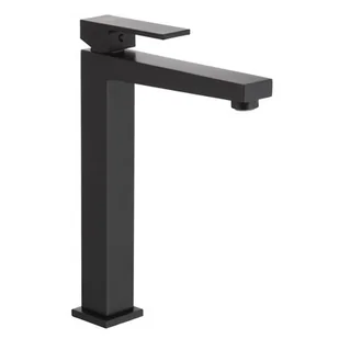 KFA Bateria umywalkowa Logon stojąca czarny 5132-612-81 - Baterie umywalkowe - miniaturka - grafika 1