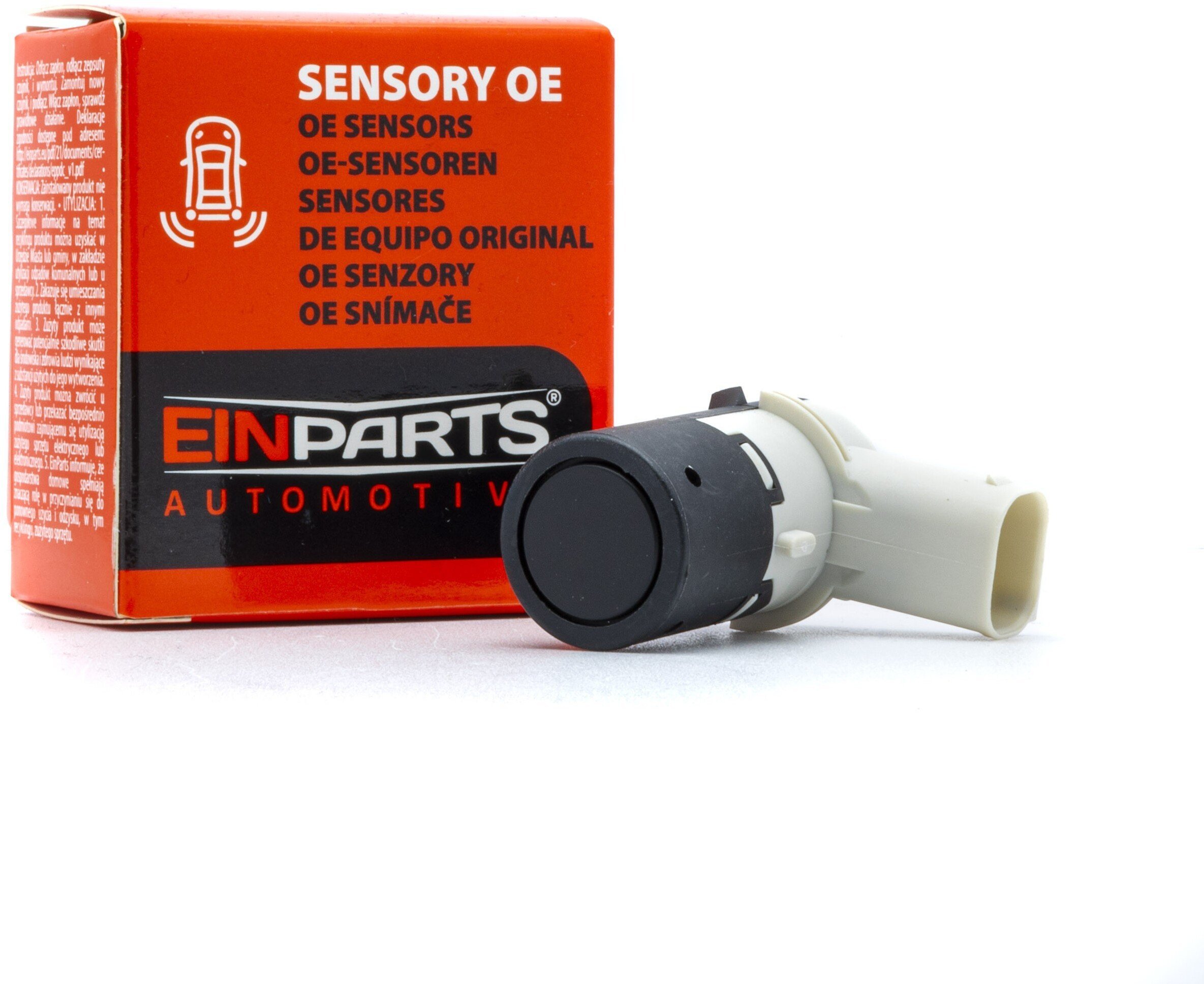Einparts Automotive EINPARTS CZUJNIK PARKOWANIA DO CITROEN C4, PEUGEOT 207 SW 12V, LAKIEROWALNY