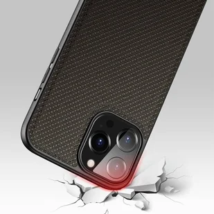 Dux Ducis Fino etui pokrowiec pokryty nylonowym materiałem iPhone 13 Pro Max zielony - Etui i futerały do telefonów - miniaturka - grafika 6