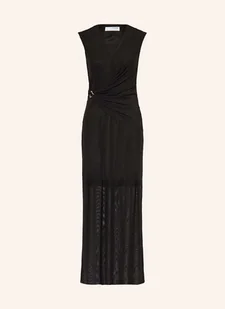 Selected Femme Sukienka Z Siateczki schwarz - Sukienki - miniaturka - grafika 1