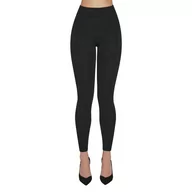 Legginsy - Legginsy damskie push-up BAS BLEU Perrie Black, Czarny, S - miniaturka - grafika 1