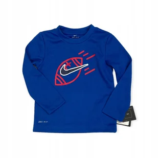 Koszulka bluzka chłopiec niebieska NIKE 1/2 lata - Bluzki damskie - miniaturka - grafika 1