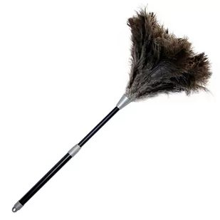 Miotełka Do Usuwania Kurzu Teleskopowa, Strusie Pióra - Miotły, szufle, mopy - miniaturka - grafika 1