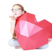 Dekoratorstwo - Serce - ozdoba na ścianę 3D - miniaturka - grafika 1