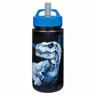 Jurassic World Rex Dinozaur Bidon Z Uchwytem 500Ml - Bidony dla dzieci - miniaturka - grafika 1