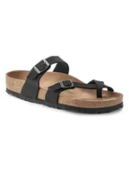 Klapki i japonki damskie - Birkenstock Japonki "Mayari" w kolorze czarnym - miniaturka - grafika 1